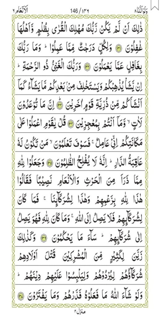 Surah Al-An'aam 146