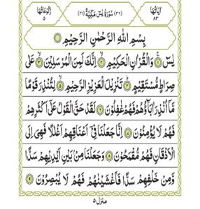 Surah Yaasin 441