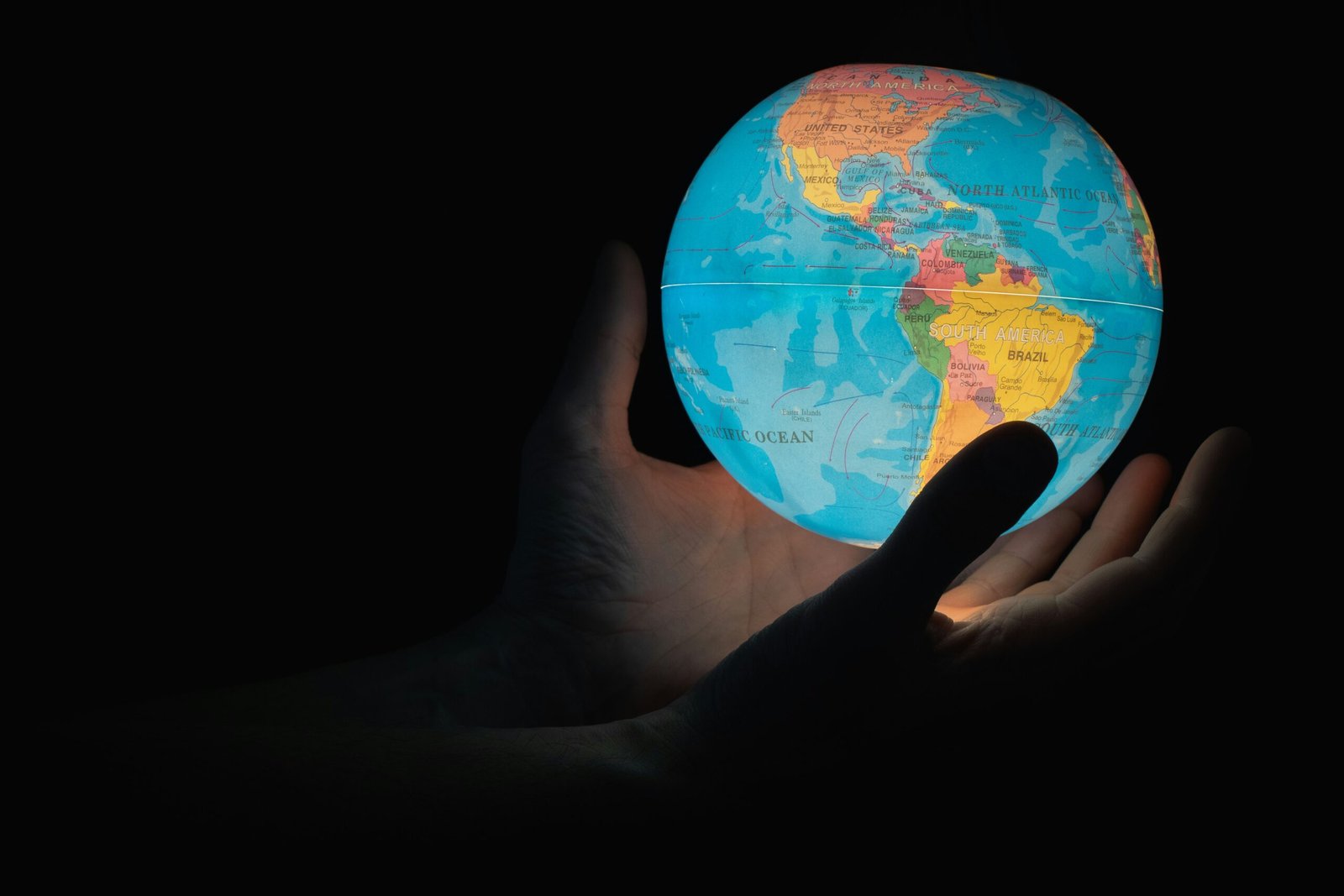 Global reach - world map